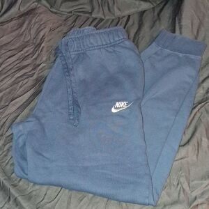 Nike Womens Navy Sweatpants Size Small